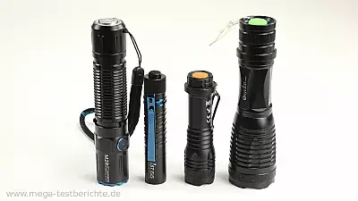  OLIGHT Warrior M2R Pro und die I5T 1