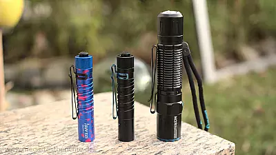OLIGHT Warrior M2R Pro und die I5T 100