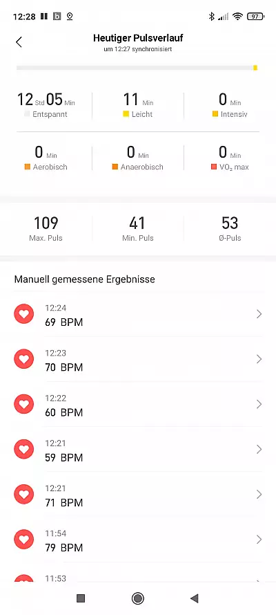 Amazefit GTS Smartwatch Test App Zepp 28