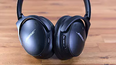 Der Bose QuietComfort 45 - Bedienelemente