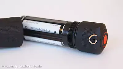LED LENSER P 7.2 - Taschenlampe Akkufach 3