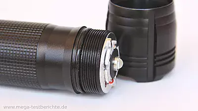 Ansmann Agent 5 - LED seitlich