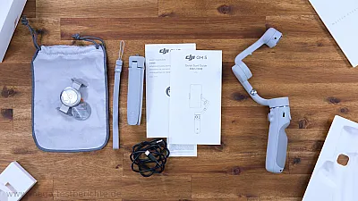DJI OM 5 im Test - Lieferumfang
