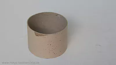 Kartonröhre als Stabilisator