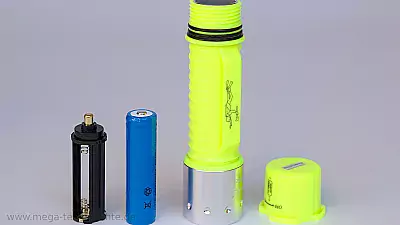 oxyLED DF-20 wasserdichte Taschenlampe - Lampe 4