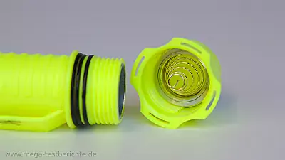 oxyLED DF-20 wasserdichte Taschenlampe - Dichtungen