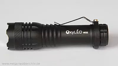 oxyLED-MD22 Taschenlampe - Seitenansicht