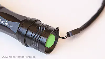 oxyLED-MD50 Taschenlampe - Taste