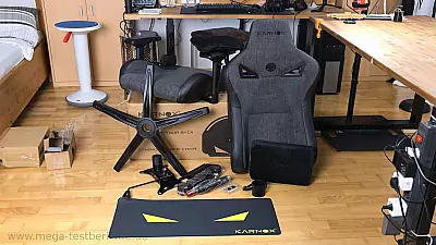 Karnox Legend Gamer-Stuhl - Lieferumfang