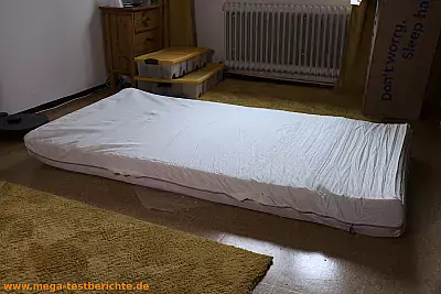 Emma One direkt nach dem Auspacken