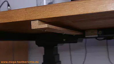 Schublade - Schiene aus Holz