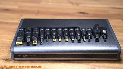 Maxoak K2 Powerbank - Adapter für verschiedene Laptophersteller