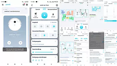 Yeedi App in der Übersicht