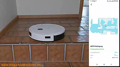 Yeedi vac 2 Pro an der Treppe