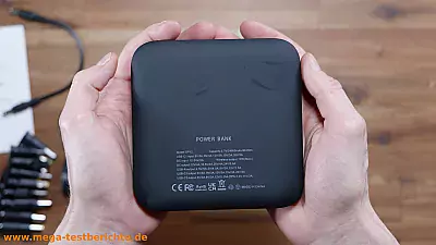 Powerbank Rückseite