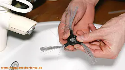 Krumme Saugroboter Bürste
