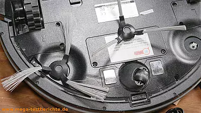 Krumme und begradigte Bürste