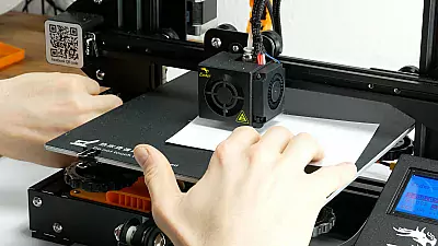 3d-Drucker Levelling mit Papier