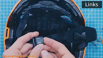 Abus Scraper 3 im Test - Band verstellen