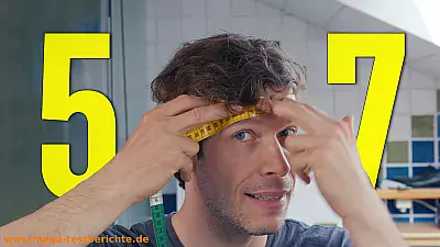 Abus Scraper 3 im Test - Kopfumfang