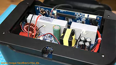 Powernes U500 geöffnet