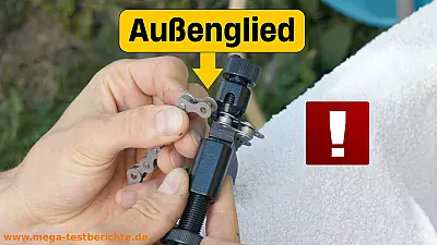 Außenglied einer Fahrradkette