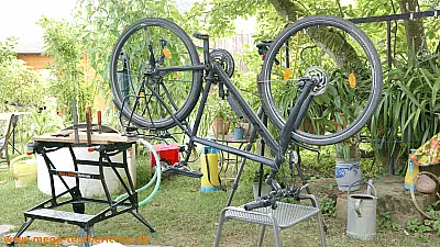 Fahrrad ohne Montageständer
