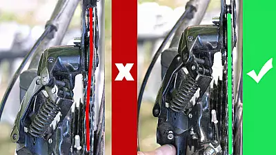 Fahrradschaltung - Ritzel richtig eingestellt