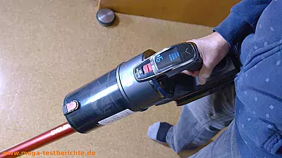 Vistefly B6 im Test - Akkustand