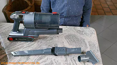 Vistefly B6 im Test - Die drei Saugdüsen