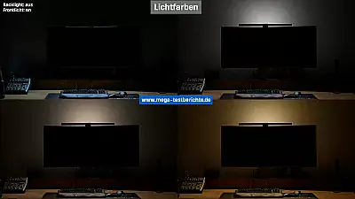 BenQ ScreenBar Halo - Lichttest