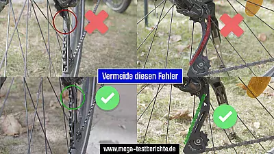 Fahrradkette vernieten - Vermeide diesen Fehler