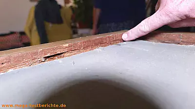 Bild aufhängen - Alter Rahmen