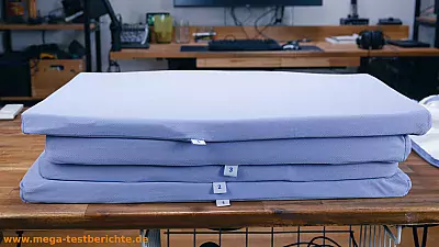 Lillia Sleep Forever Pillow - Alle vier Schichten in der Übersicht