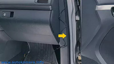 Vantrue E2 - Kabel verlegen 2