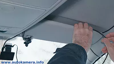 Vantrue E2 - Kabel verlegen