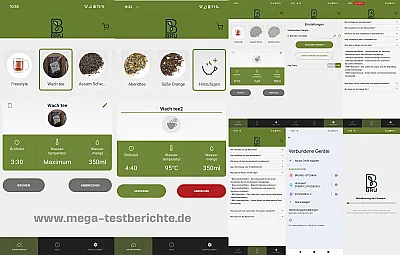 BRU Maker ONE - App Übersicht