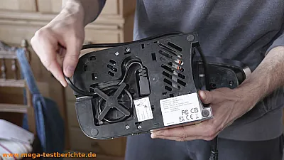 Kabelmanagement auf der Unterseite der BRU Maker ONE