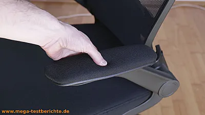 Weiches Polster der Armlehne