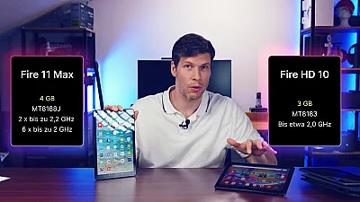 Amazon Fire HD 10 VS Fire Max 11 - Specs