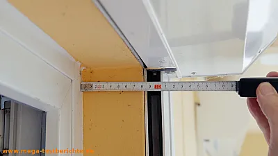 Fliegengitter Schiebetüre - Abstand messen Fliegengitter Schiebetüre - Abstand messen