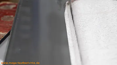 Ofentüre ausbauen - Keine Kratzer durch Stahlwolle