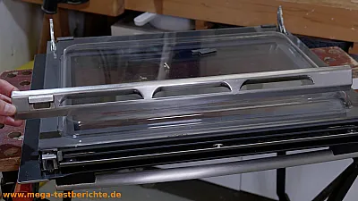 Ofentüre - Abgeschliffene Blende 