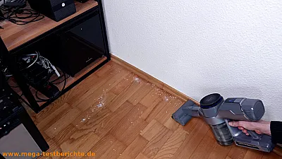 Narwal V40 Station - Saugtest 2