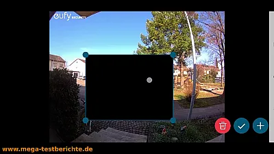 EUFY E340 - Datenschutzfunktion - Ausschwärzen