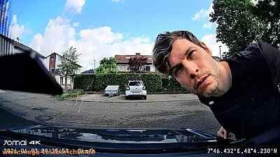 70mai A810-Lite Dashcam - Testaufnahme 5