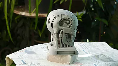 Grundierter Kopf