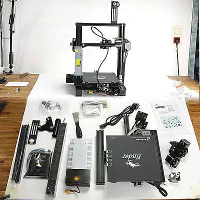 Der beste 3D-Drucker für wenige Geld 2018 - Creatlity Ender 3 im Test