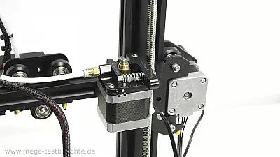 Montierter Extruder