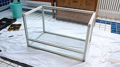 Glasterrarium selber bauen 39